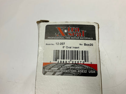 Xtra Seal 12-207 Tire Plug Repair  8'' Oval Insert - Box Of 20