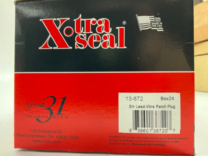 Xtra Seal 13-672-24 Small Lead-Wire Tire Patch Plugs - Box Of 24