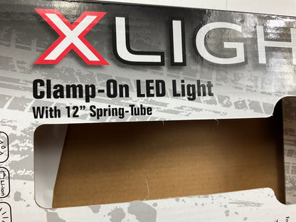 Xtra Seal 14-921 Clamp-on LED Light W/ 12'' Spring-Tube