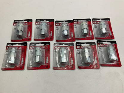 10 X-tra Seal 15-7510 1/4'' Female NPT B-Style Air Tool Couplers Aro-style Female