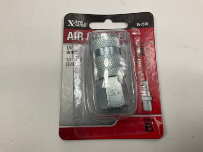 X-tra Seal 15-7510 1/4'' Female NPT B-Style Air Tool Coupler Aro-style Female