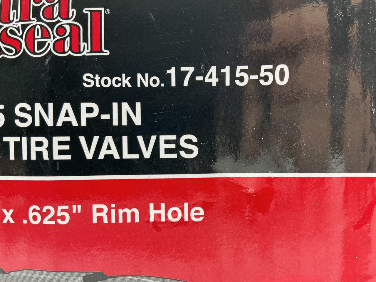 Xtra Seal 17-415  1.25'' Rubber Snap-In Valve .625 Hole, Box Of (50)