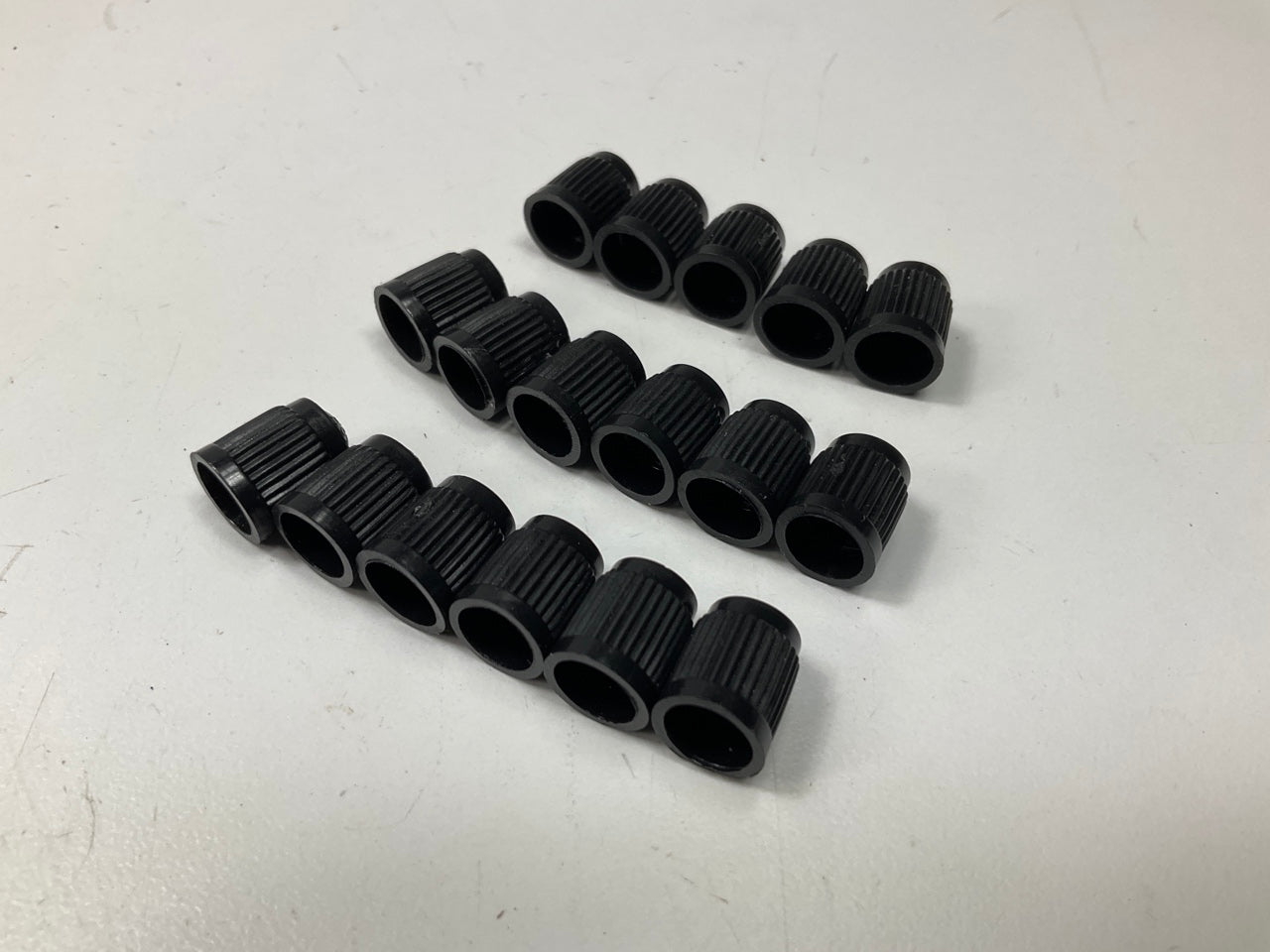 (98 Pcs) Xtra Seal 17-492 Black Plastic Tire Caps Air Valve Stem Dust Covers