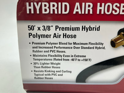 50 FEET - Xtra Seal 17-941 3/8'' Premium Hybrid Polymer Air Hose, 1/4'' NPT