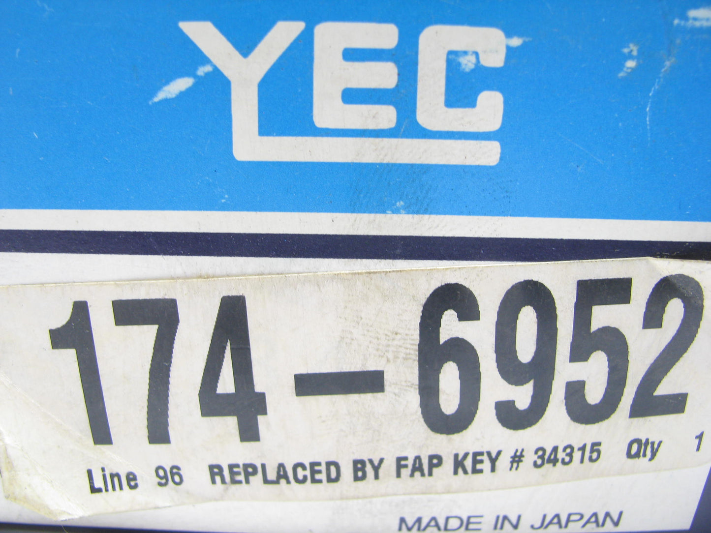 YEC 174-6952 Ignition Distributor Cap For 1988-1991 Subaru XT 2.7L-H6