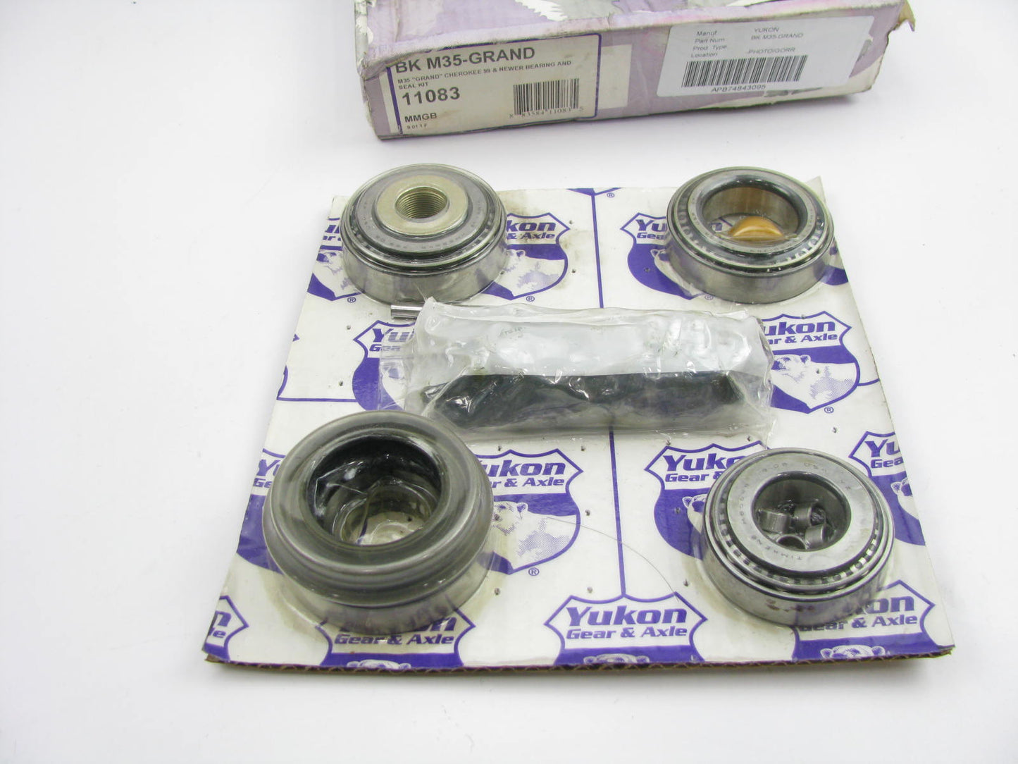 Yukon BK M35-GRAND -11083 M35 Differential Bearing Kit For 99-15 Grand Cherokee