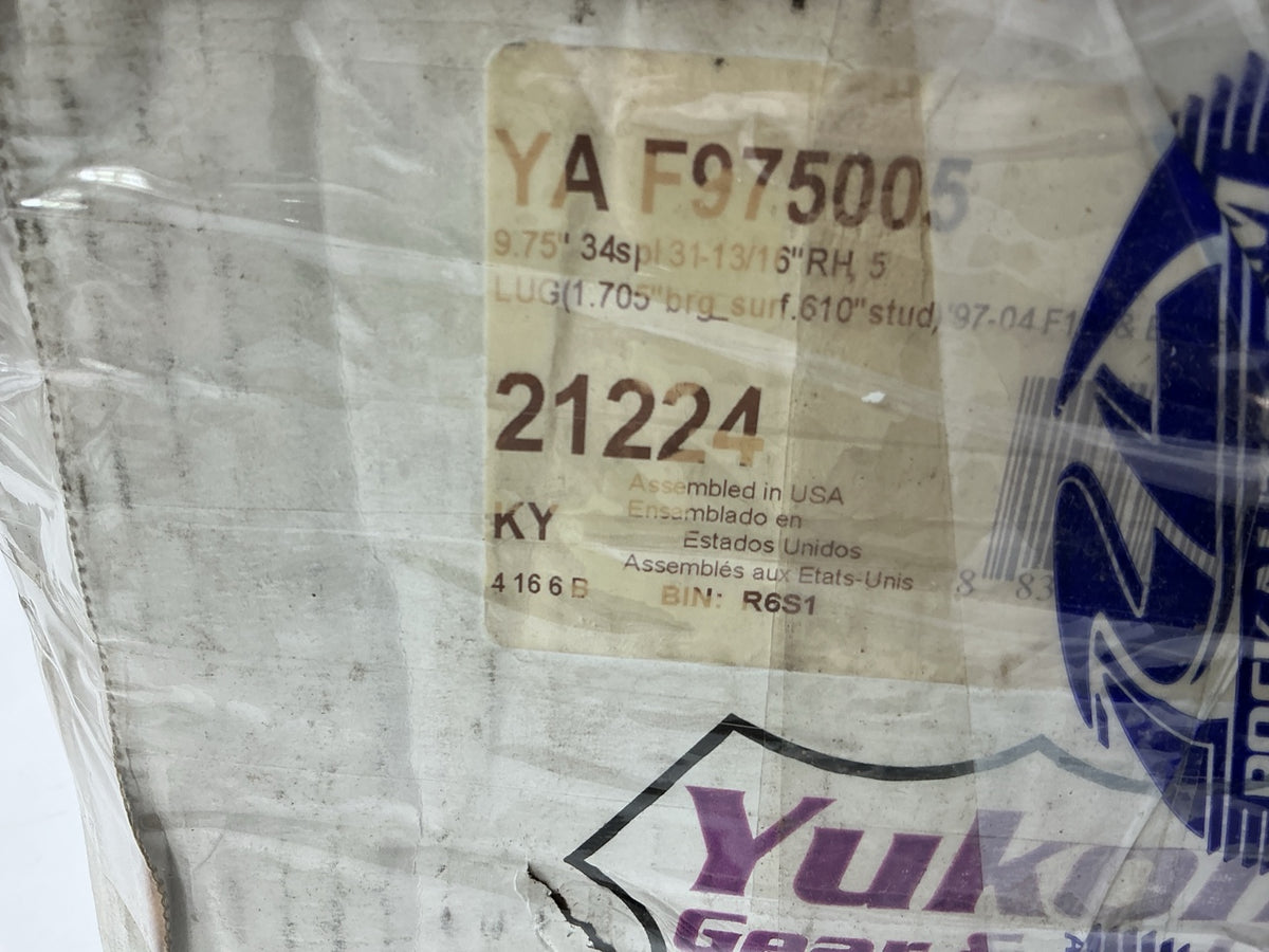AXLE ONLY AS SHOWN - Yukon YAF975005 Driveshaft