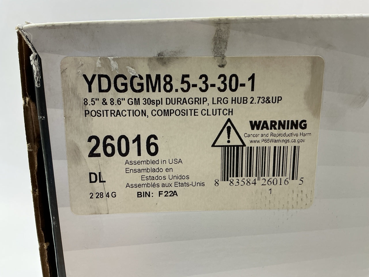 Yukon 8.5'' 8.6'' GM 30 Spline Axle 2.73 & Up Gear Ratio Limited Slip Differential
