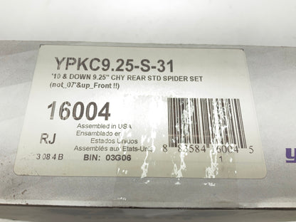 Yukon Gear YPKC9.25-S-31 Spider Gear Set For Chrysler 9.25'' Rear Open Diff.