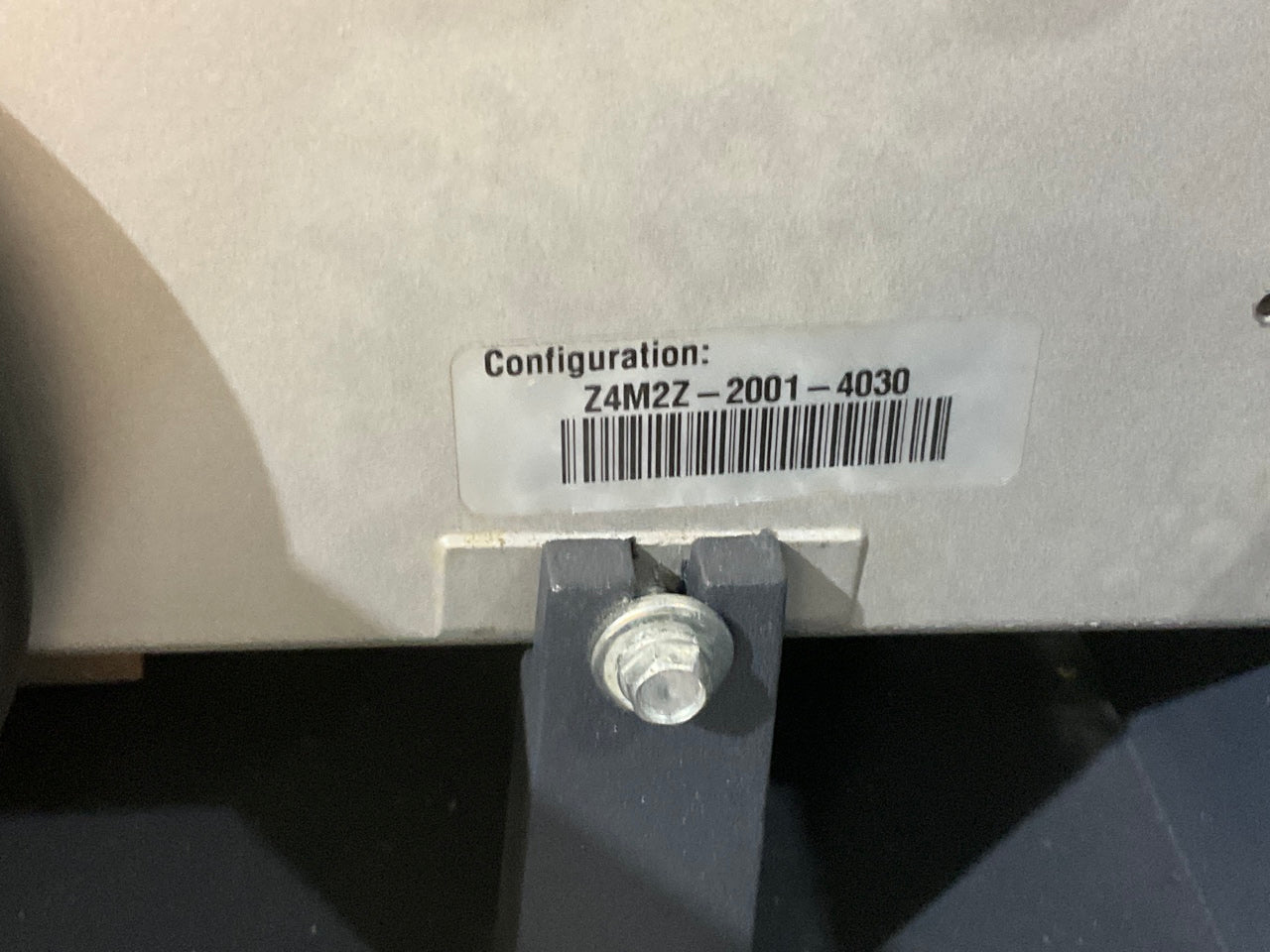 PARTS / REPAIR ONLY Zebra Z4M Plus Thermal Transfer Label Barcode Printer Peeler