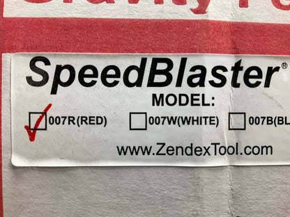 Zendex 007R Speed Blaster Handheld Sand Blaster Gun