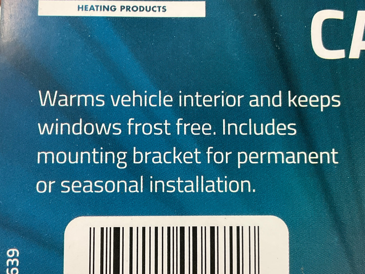 ZeroStart 2600900 Interior Car Warmer Compact Heater 900 Watts 120V 3,000BTU