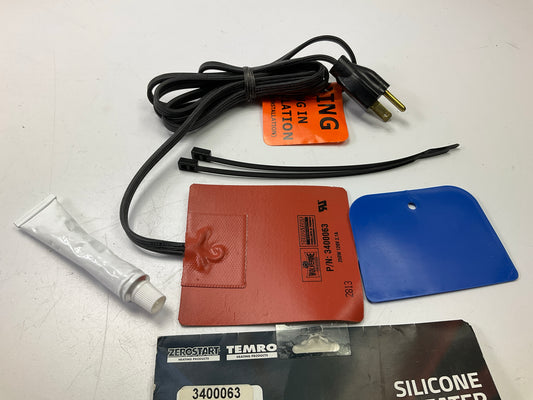 Zerostart 3400063 Silicone Pad Heater - 120 Volts 250 Watts,  4-1/2''x3-1/2''