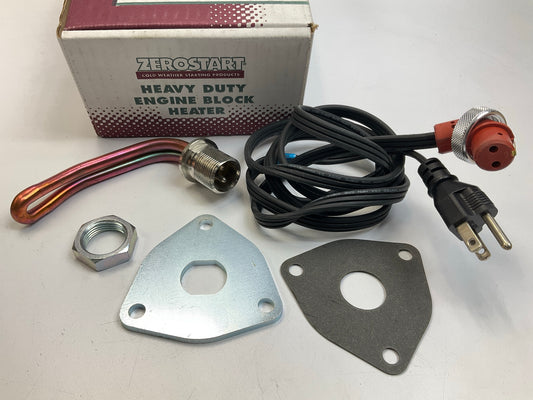 Zerostart 3500008 Engine Block Heater 1500W, 120V For Detroit Diesel 55 Series