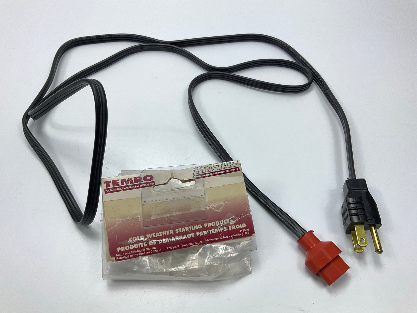 Zerostart 3600080 Heater Cord Freeze Plug Heater, Single Cord, Male 5 Feet