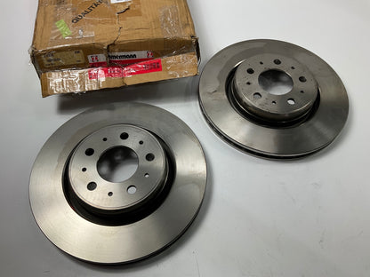 (2) Zimmerman 272276 Front Brake Rotors, Slight Surface Rust From Storage