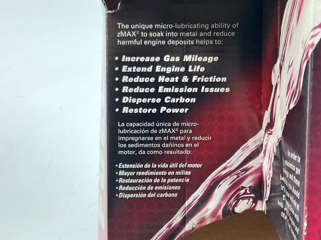 ZMAX 51-112 Motor Oil Additive System Cleaner - 12 Oz Bottle