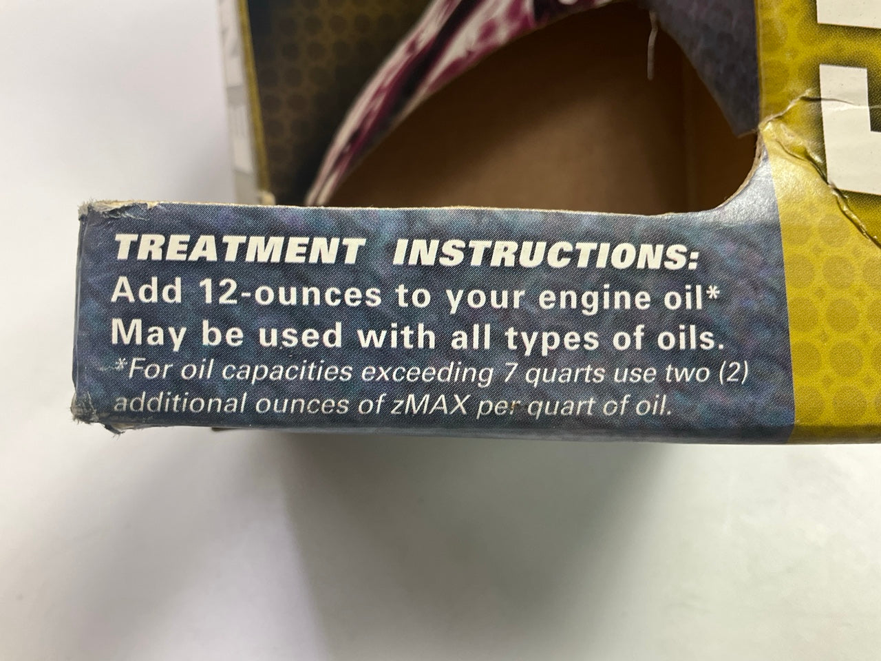 ZMAX 51-212 Motor Oil Additive System Cleaner - 12 Oz Bottle