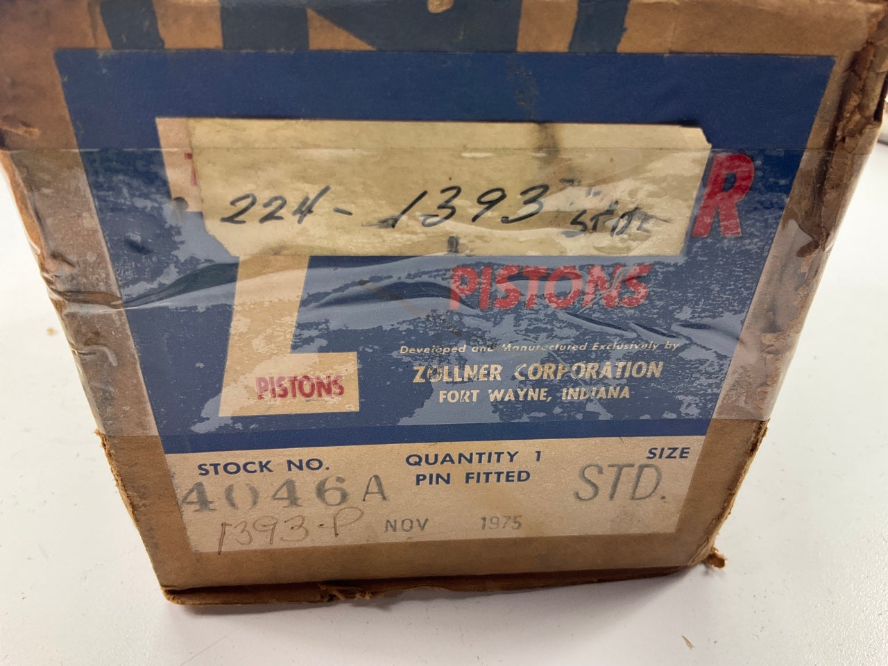 Zollner 4046A Piston - Standard Ford Tractor 256 Diesel