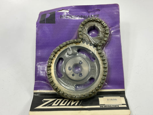 Zoom 160001 Small Block Chevy 283 327 350 Double Roller Adjustable Timing Set