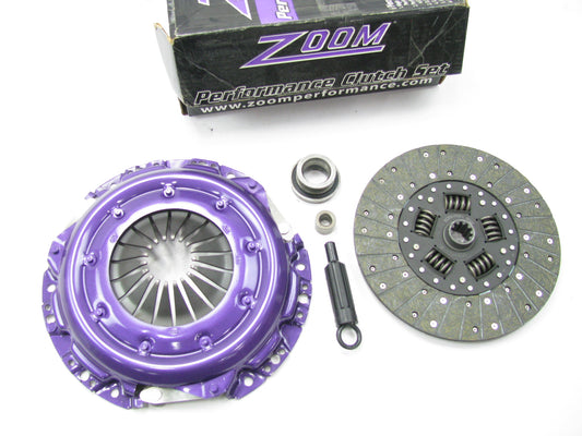 Zoom 30006 Performance Clutch Kit 11'' Diameter X 1-1/8'' X 10T Spline 379 Ft/lbs
