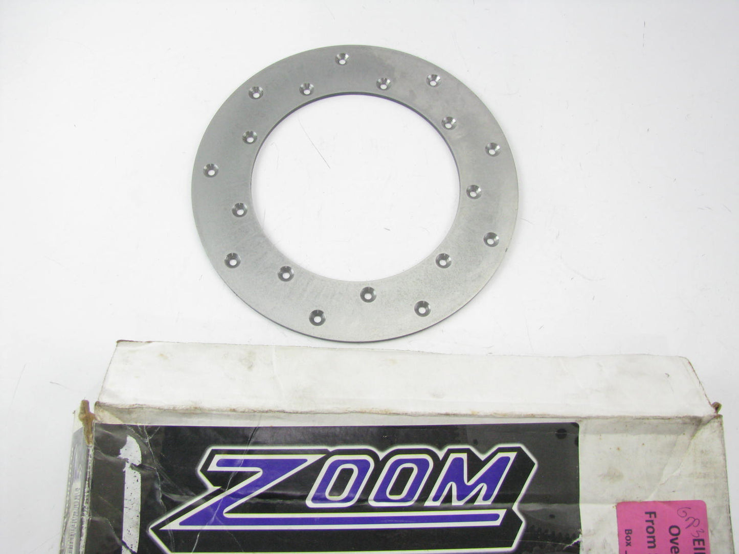 Aluminum Flywheel Steel Wear Insert Zoom 61-001 ( Fidana 229001)  18 Holes