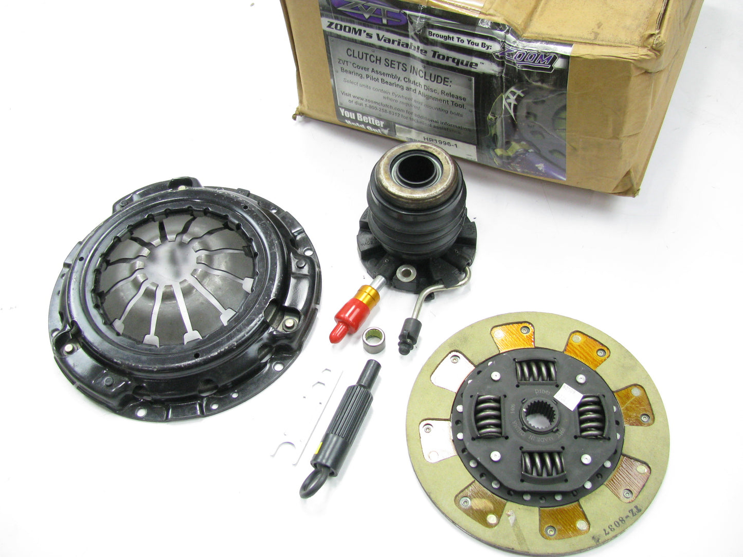 Zoom HP1996-1 Performance F2 Clutch Kit Set 1995-08 Ranger 1995-03 B3000 3.0L-V6