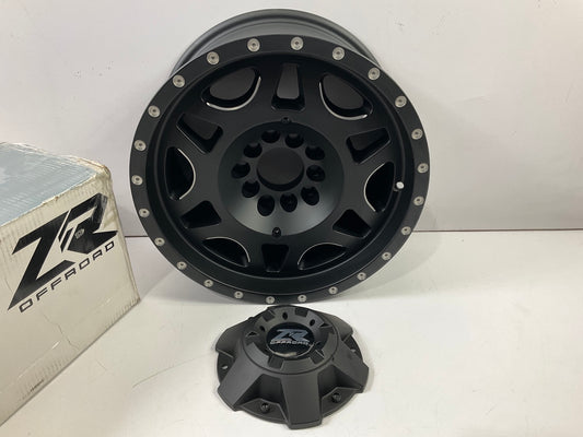 ZR Offroad V50816110 16x8.0 Alloy Wheel Rim 5x4.5'' / 5x5'' Bolt Pattern, 78.1 C.B